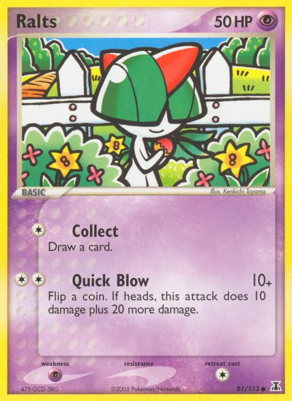 Ralts — EX Delta Species — Pokemon