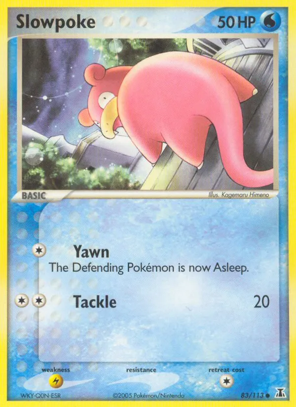 Slowpoke — EX Delta Species — Pokemon