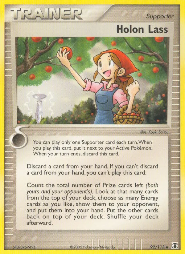 Holon Lass — EX Delta Species — Pokémon