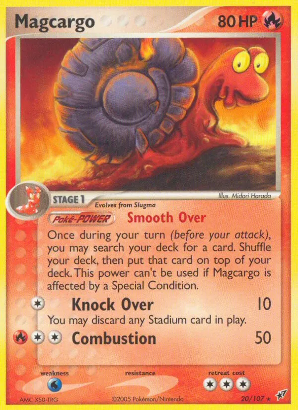 Magcargo — EX Deoxys — Pokémon