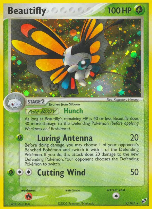 Beautifly — EX Deoxys — Pokémon