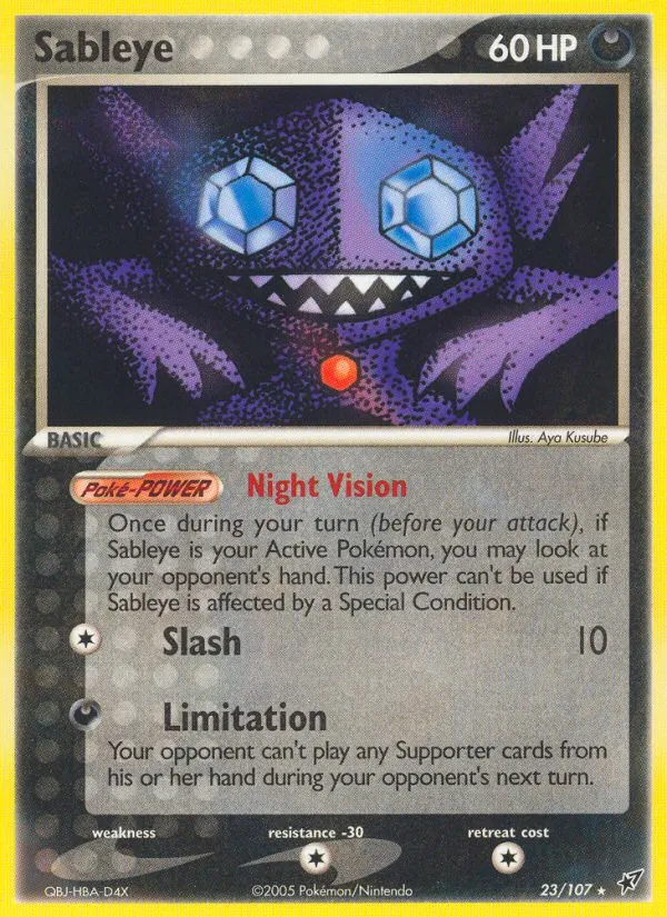 Sableye — EX Deoxys — Pokemon
