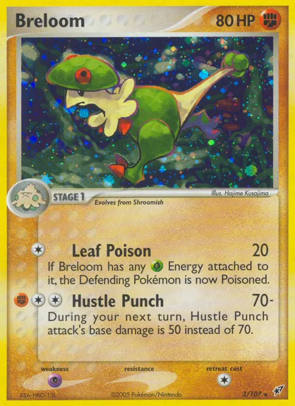 Breloom — EX Deoxys — Pokémon