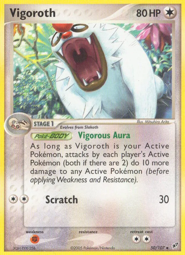 Vigoroth — EX Deoxys — Pokemon