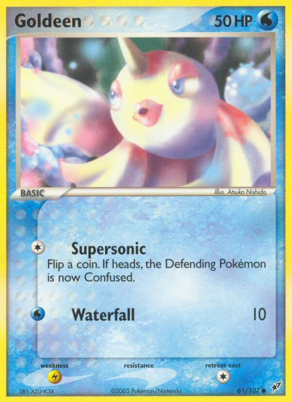 Goldeen — EX Deoxys — Pokemon