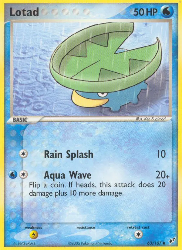 Lotad — EX Deoxys — Pokémon