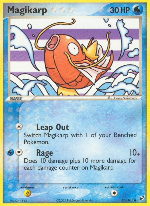 Magikarp — EX Deoxys — Pokémon