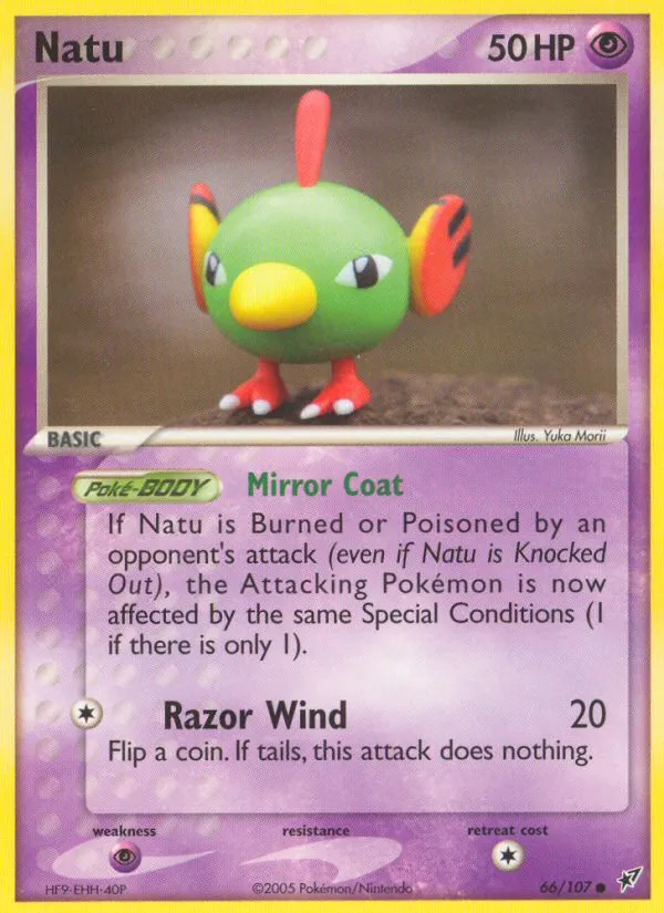 Natu — EX Deoxys — Pokémon