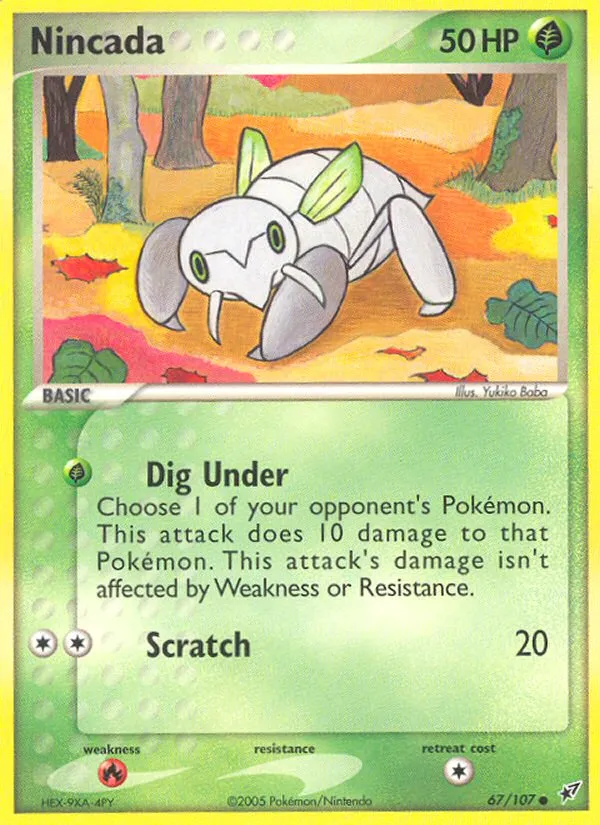 Ningale — EX Deoxys — Pokémon