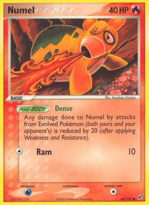 Numel — EX Deoxys — Pokémon