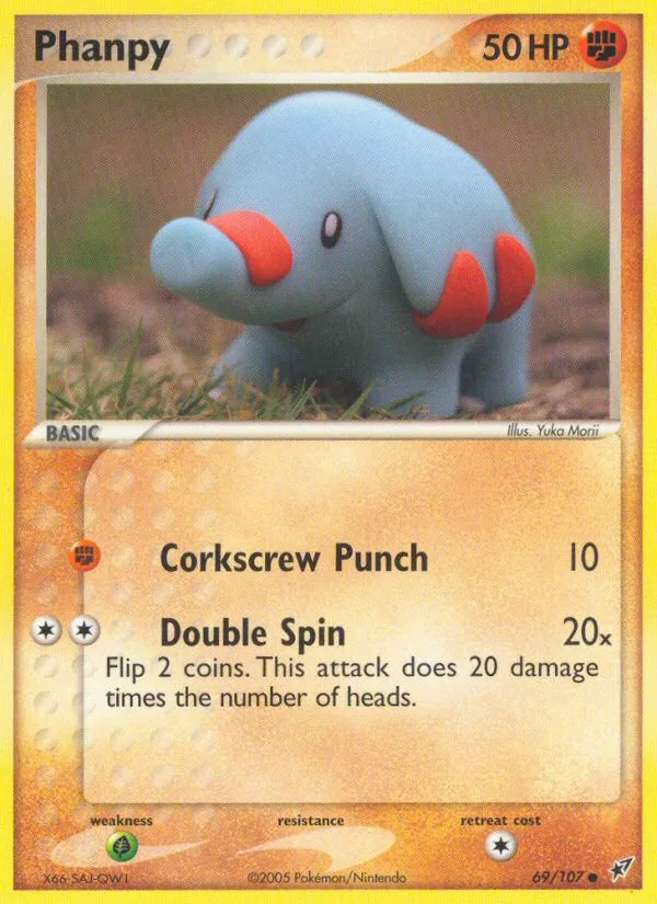Phanpy — EX Deoxys — Pokemon