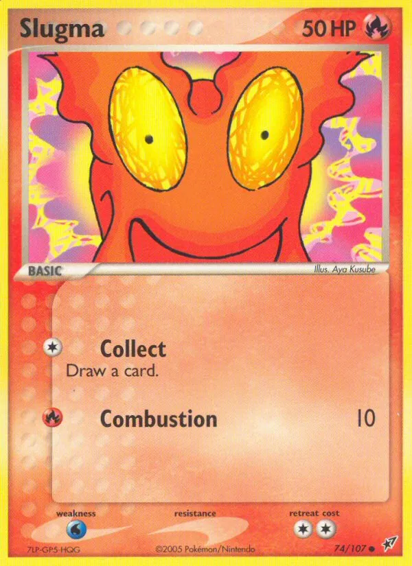 Slugma — EX Deoxys — Pokémon