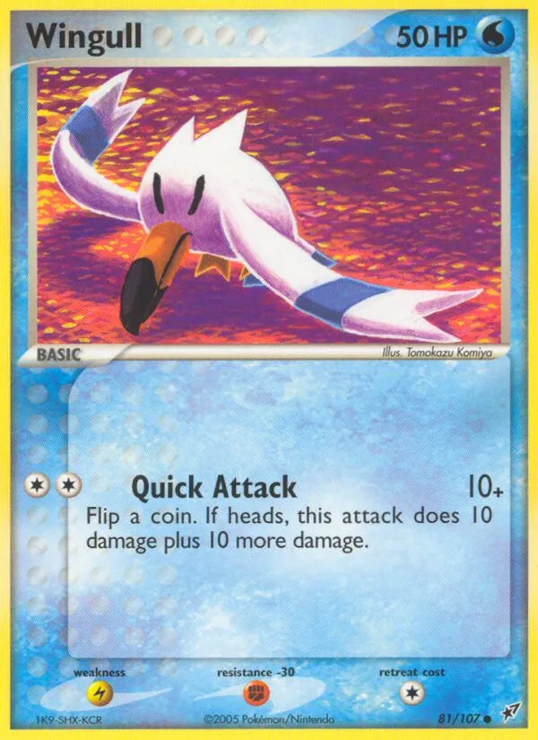 Wingull — EX Deoxys — Pokémon