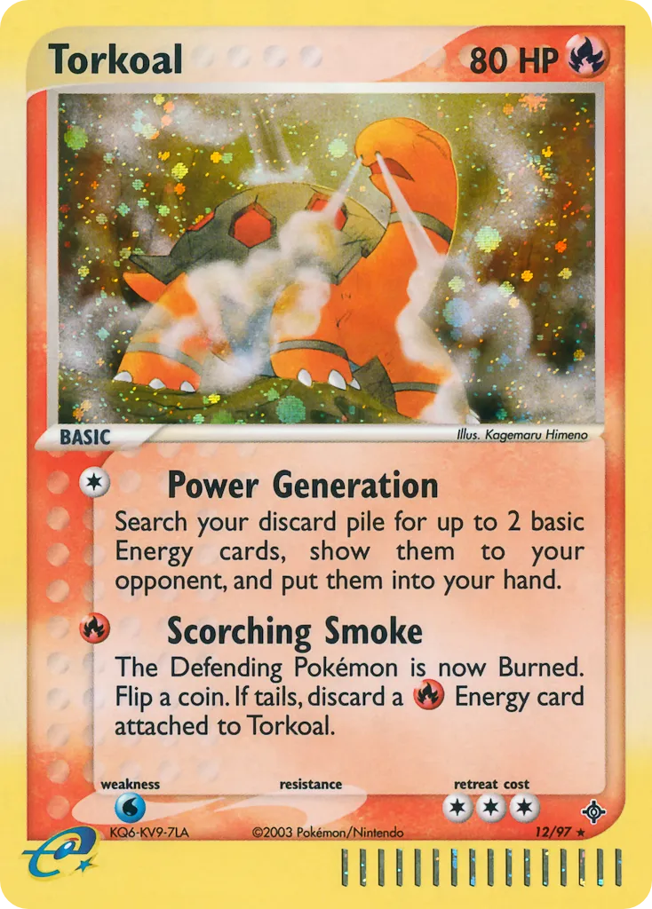 Torkoal — EX Dragon — Pokémon