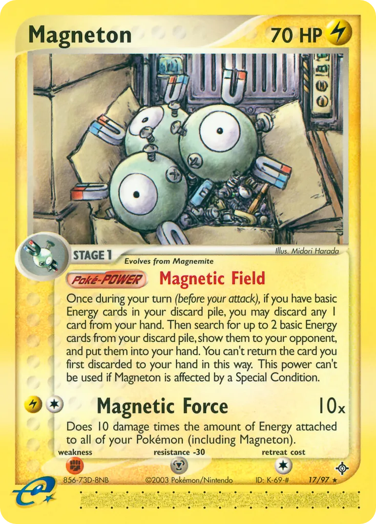 Magneton — EX Dragon — Pokemon