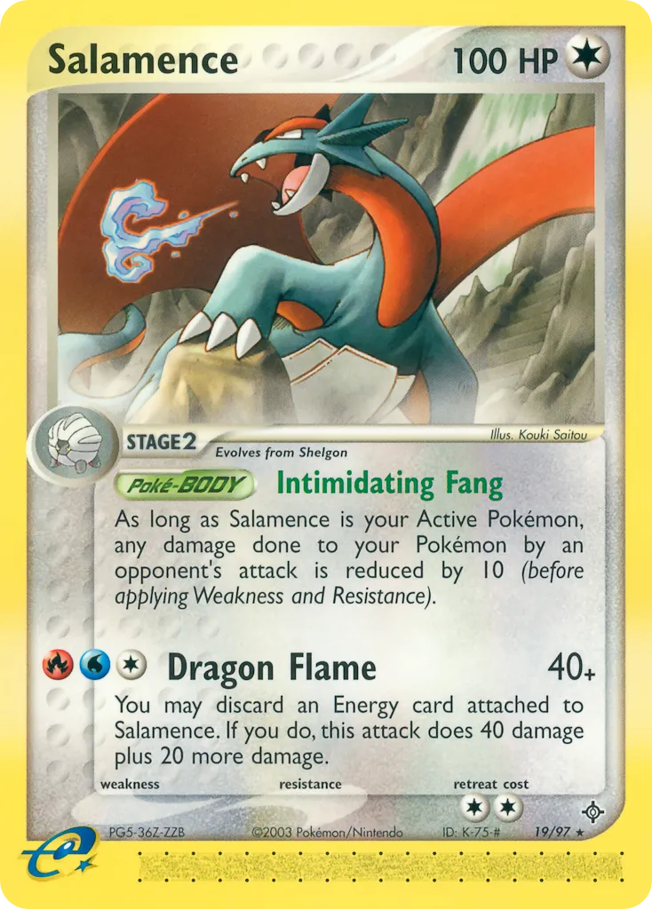 Salamence — EX Dragon — Pokémon