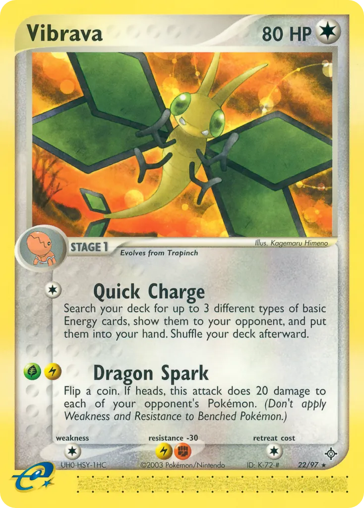 Vibrava — EX Dragon — Pokemon