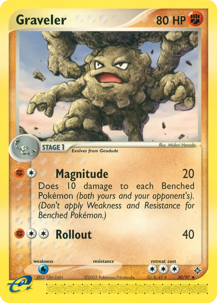 Graveler — EX Dragon — Pokemon