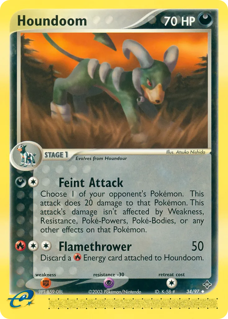 Houndoom — EX Dragon — Pokémon