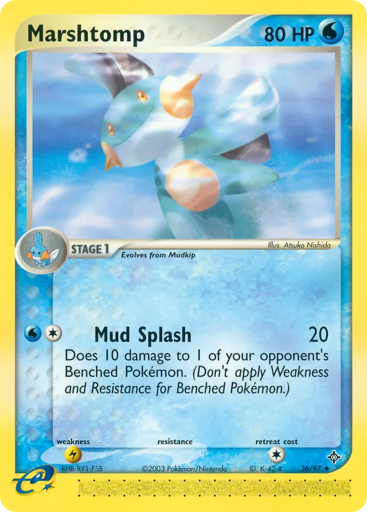 Marshtomp — EX Dragon — Pokemon