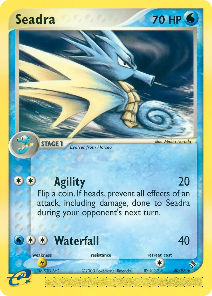 Seadra — EX Dragon — Pokémon
