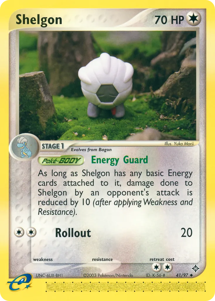 Shelgon — EX Dragon — Pokemon