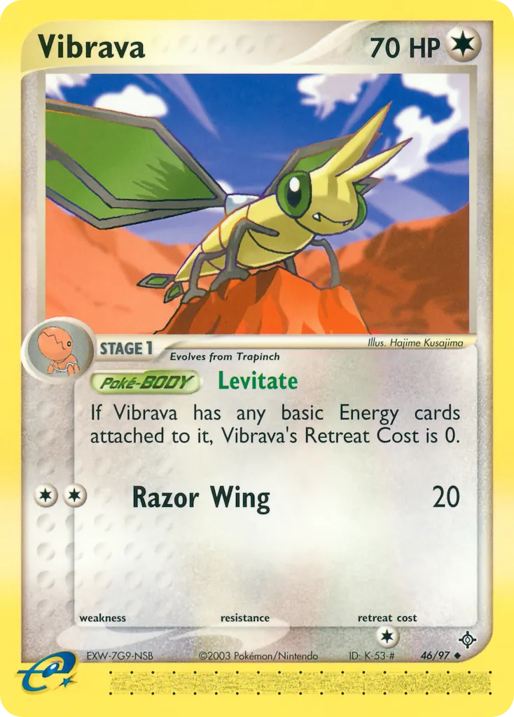 Vibrava — EX Dragon — Pokémon