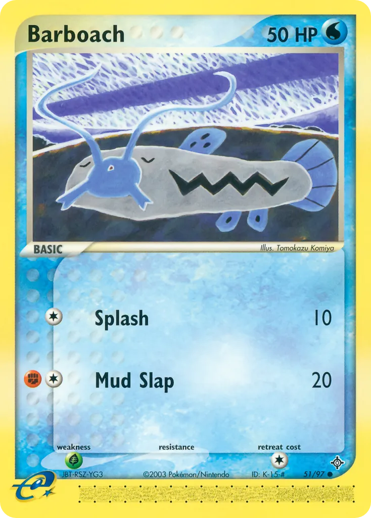Barboach — EX Dragon — Pokemon
