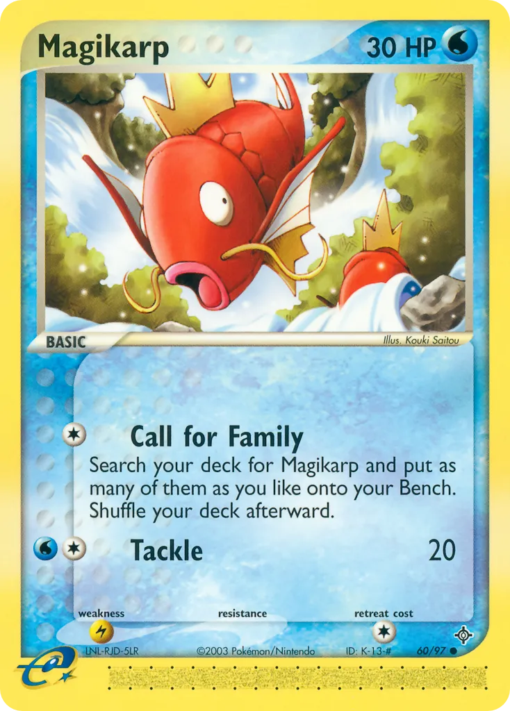 Magikarp from EX Dragon - Pokemon