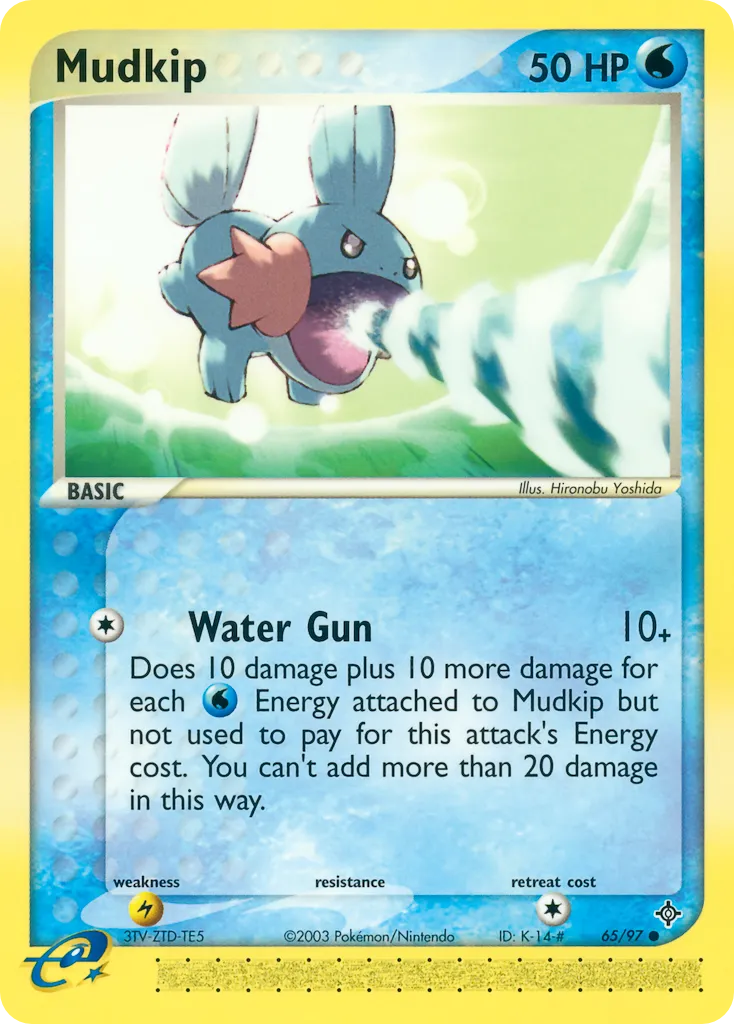 Mudkip — EX Dragon — Pokémon