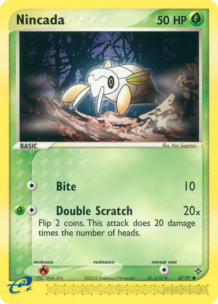 Nincada — EX Dragon — Pokémon