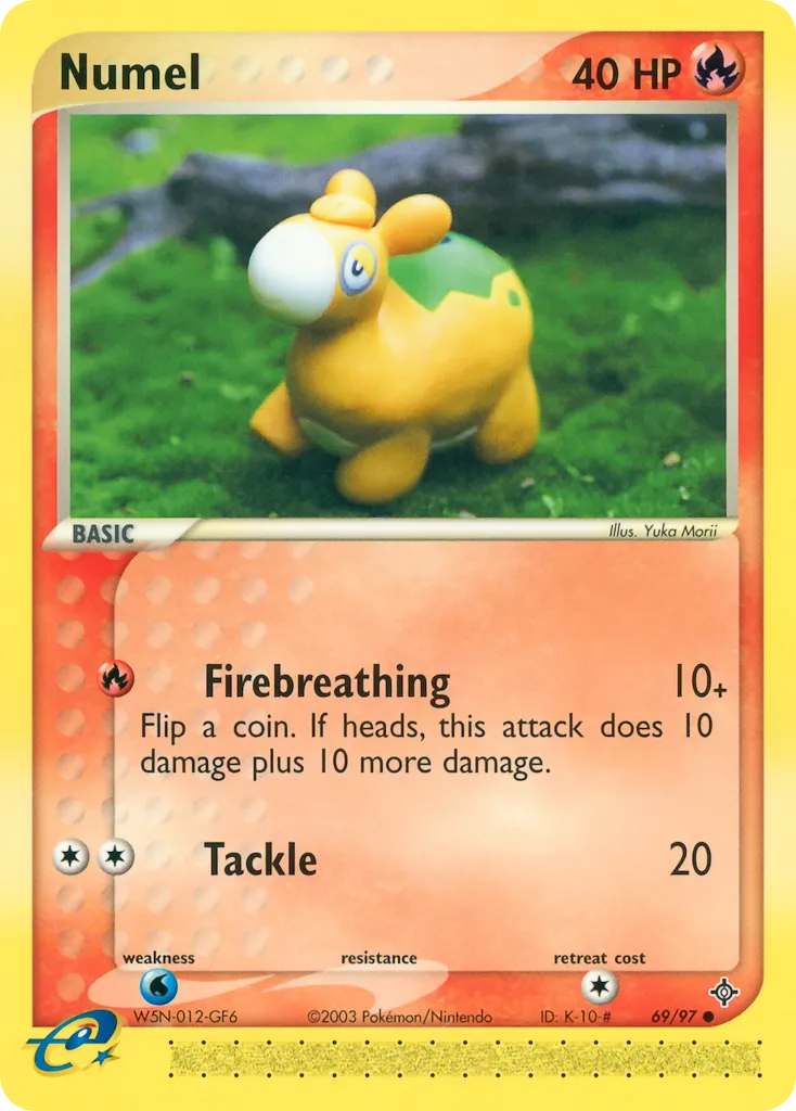 Numel — EX Dragon — Pokémon