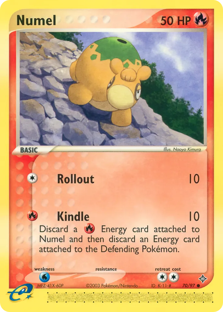 Numel — EX Dragon — Pokémon