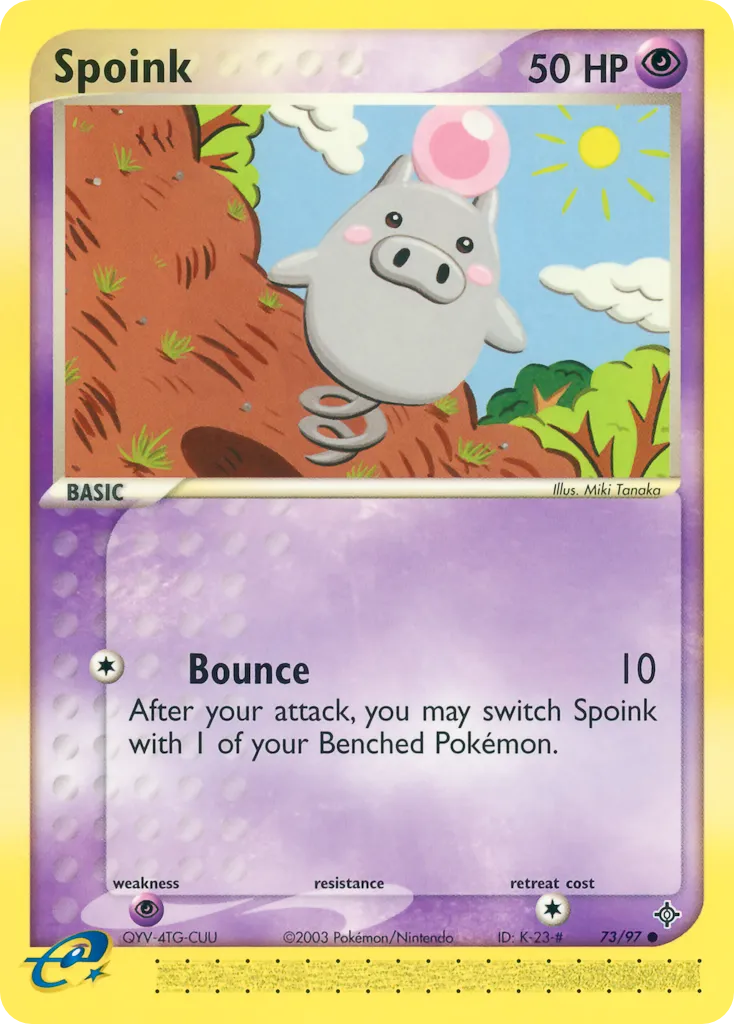 Spoink — EX Dragon — Pokemon