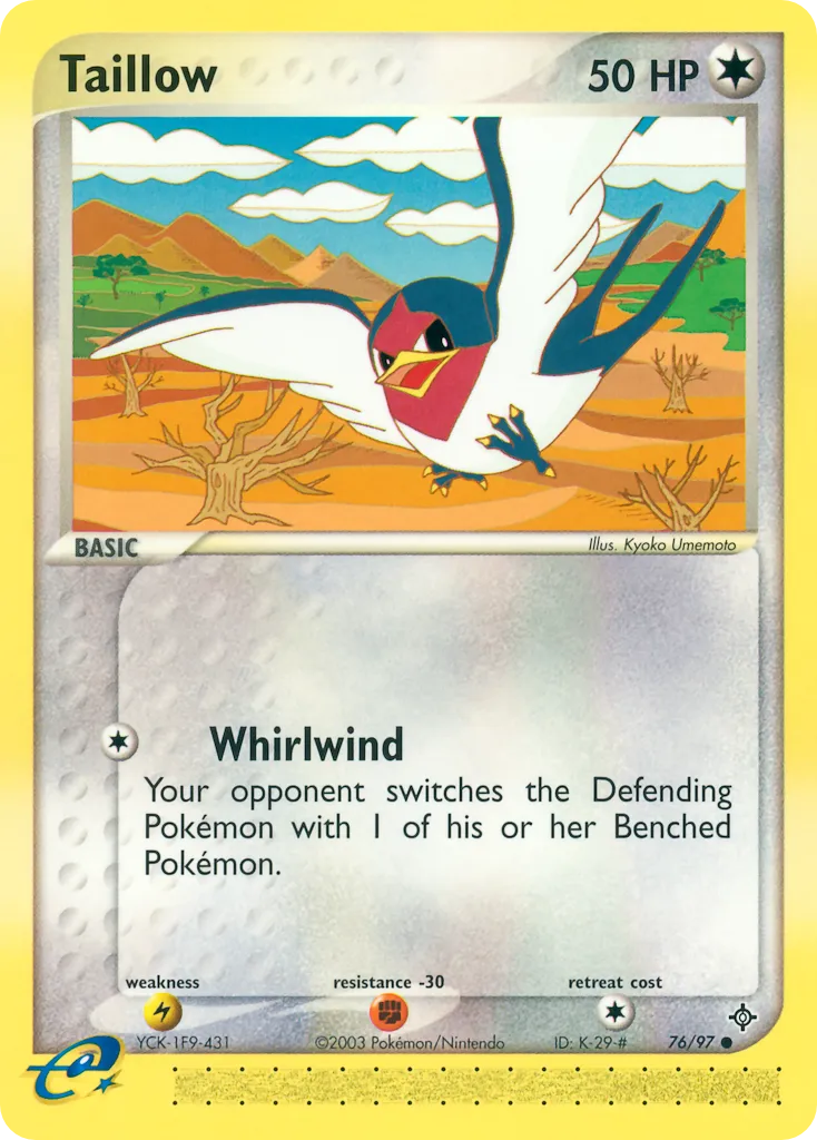 Taillow — EX Dragon — Pokémon