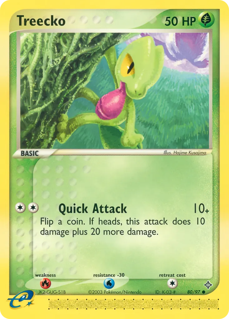 Treecko — EX Dragon — Pokemon