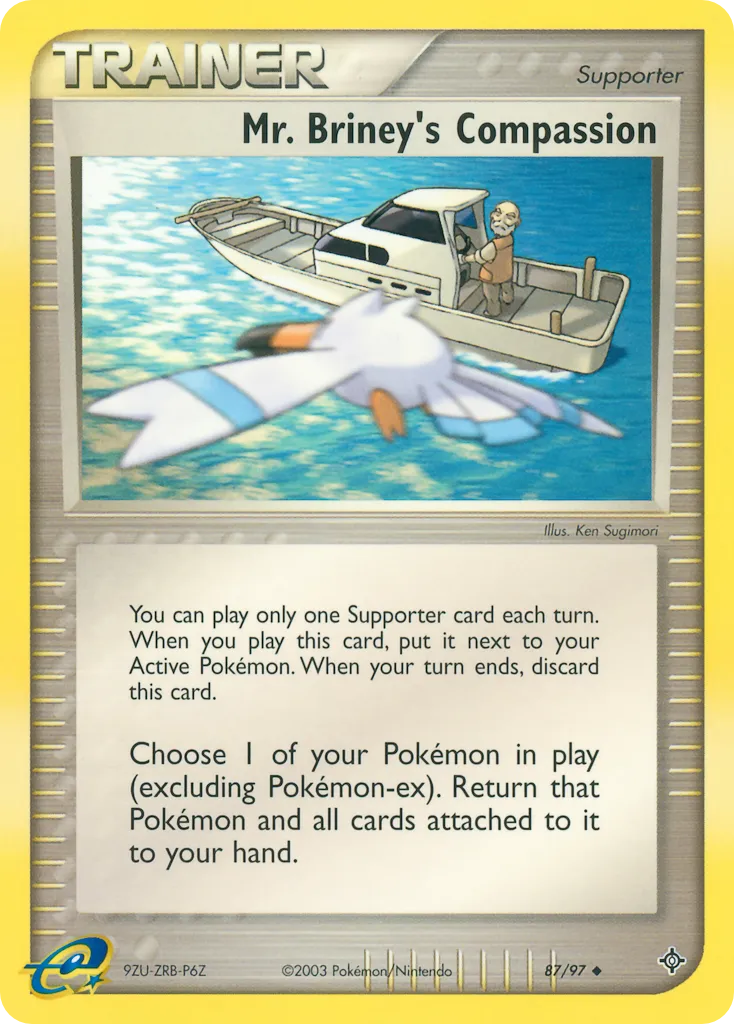 Mr. Briney's Compassion — EX Dragon — Pokémon