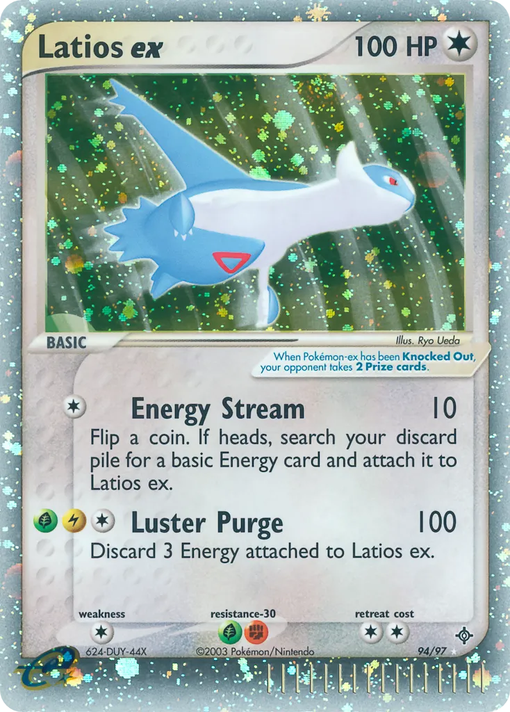 Latios ex from EX Dragon - Pokemon