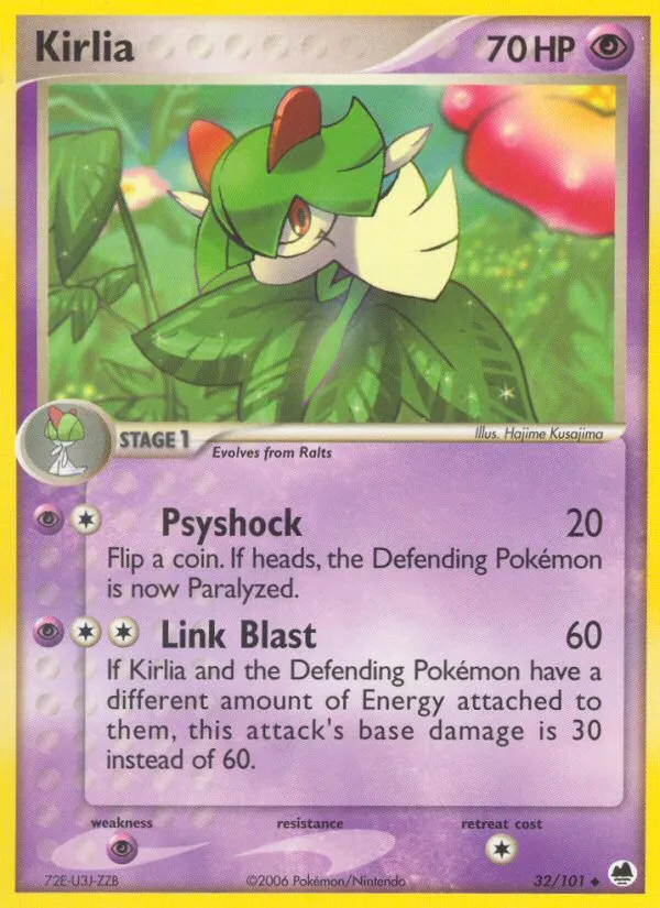 Kirlia — EX Dragon Frontiers — Pokémon
