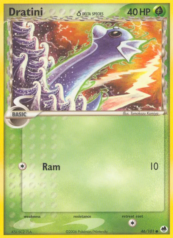 Dratini — EX Dragon Frontiers — Pokémon