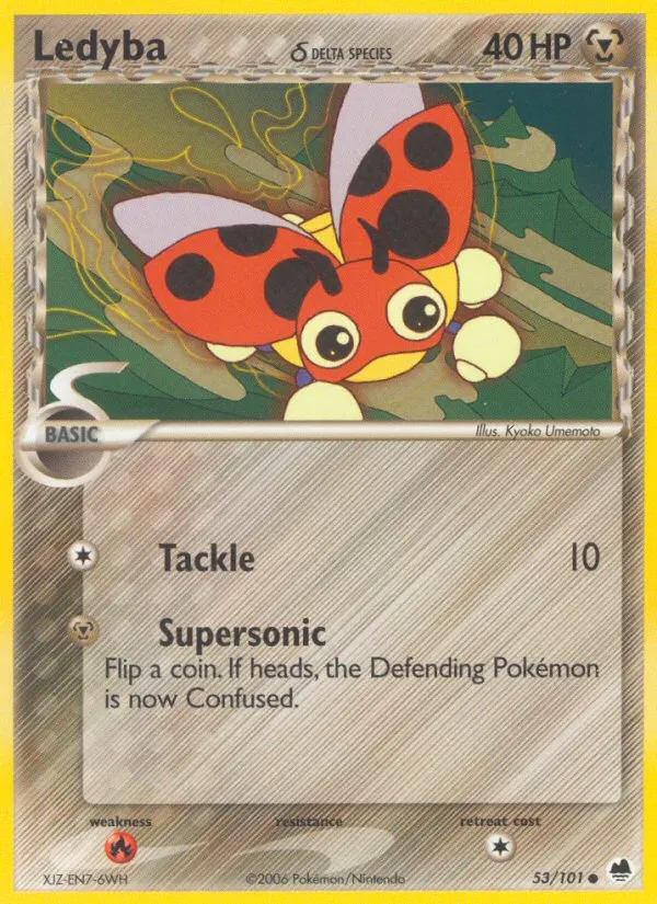 Ledyba — EX Dragon Frontiers — Pokémon