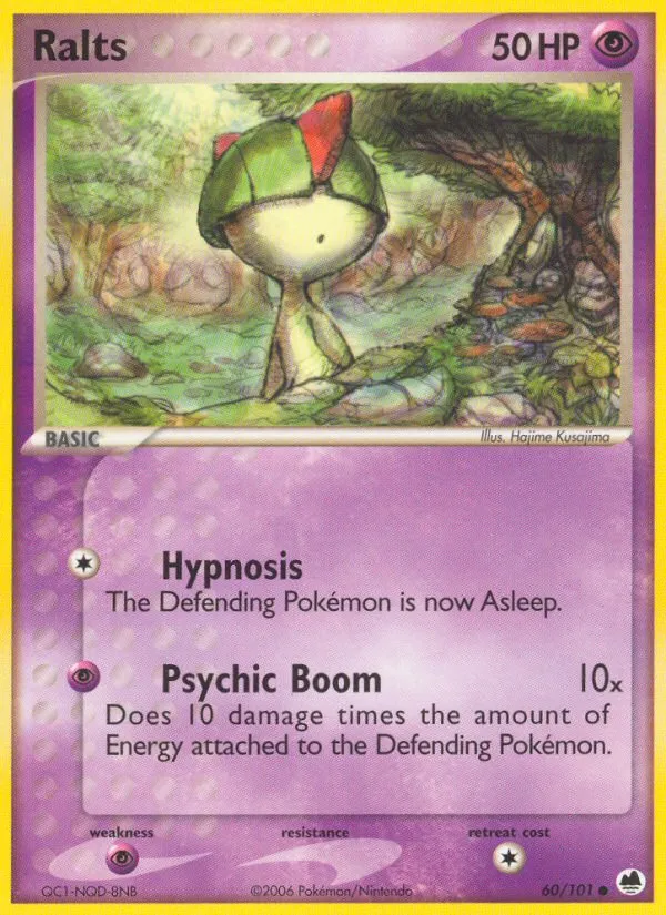 Ralts — EX Dragon Frontiers — Pokemon