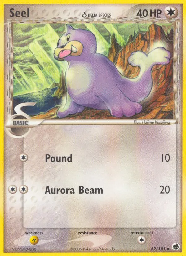 Seel — EX Dragon Frontiers — Pokémon