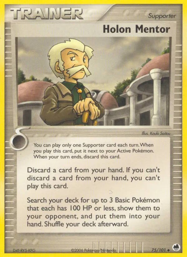 Holon Mentor — EX Dragon Frontiers — Pokémon