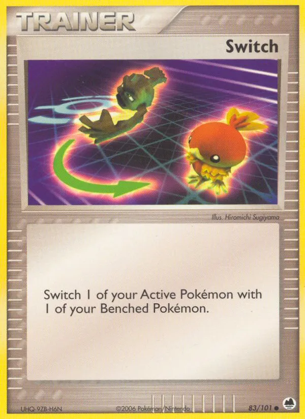 Switch — EX Dragon Frontiers — Pokemon