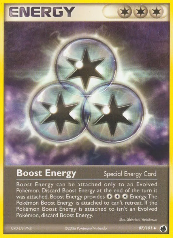 Boost Energy — EX Dragon Frontiers — Pokémon