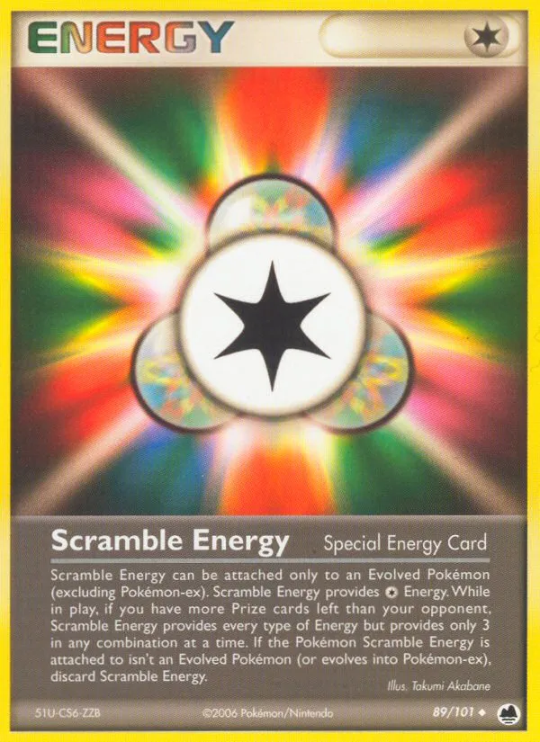 Scramble Energy — EX Dragon Frontiers — Pokémon