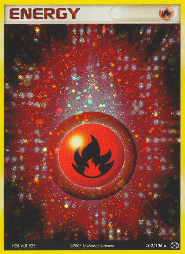 Énergie Feu — EX Emerald — Pokémon