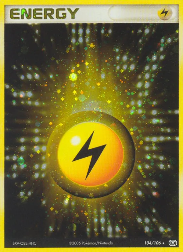 Lightning Energy — EX Emerald — Pokémon