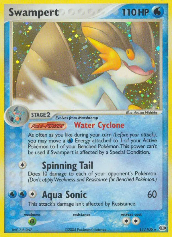 Swampert — EX Emerald — Pokémon